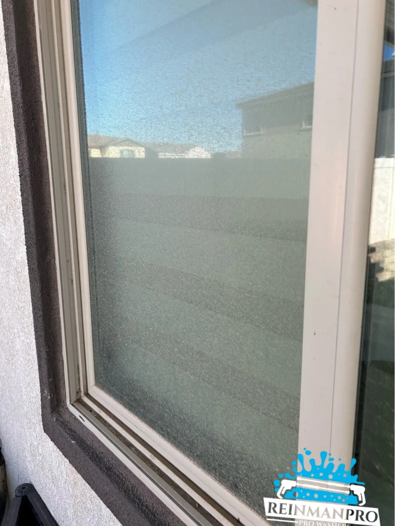 window cleaning before after