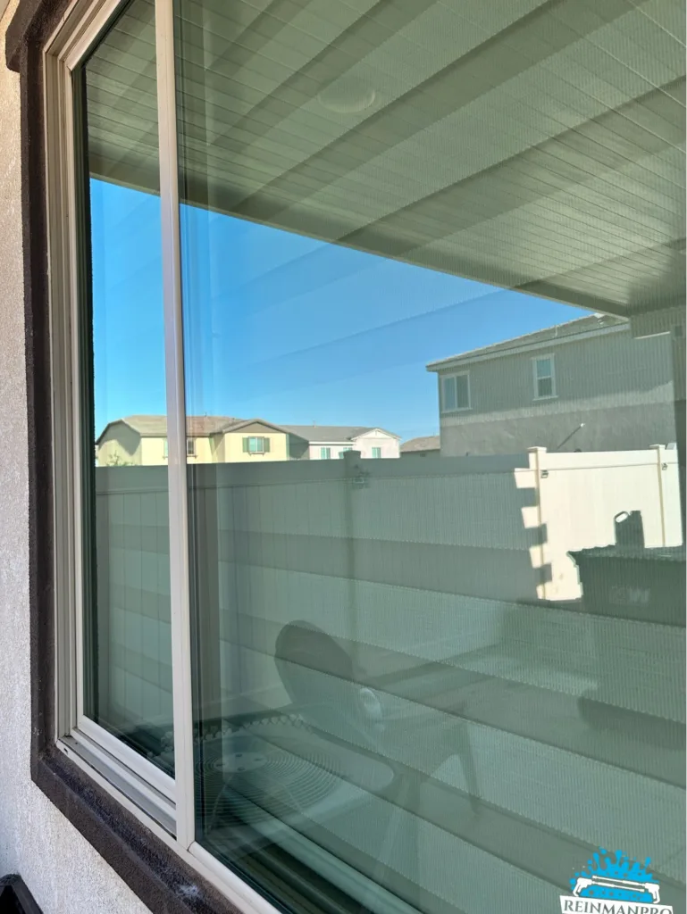 window cleaning before after