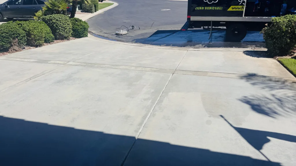 oil stain removal cleaning after 4